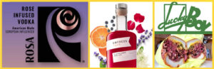 Rosa Vodka * Empress 1908 Gin • Lucky Boy Sandwiches