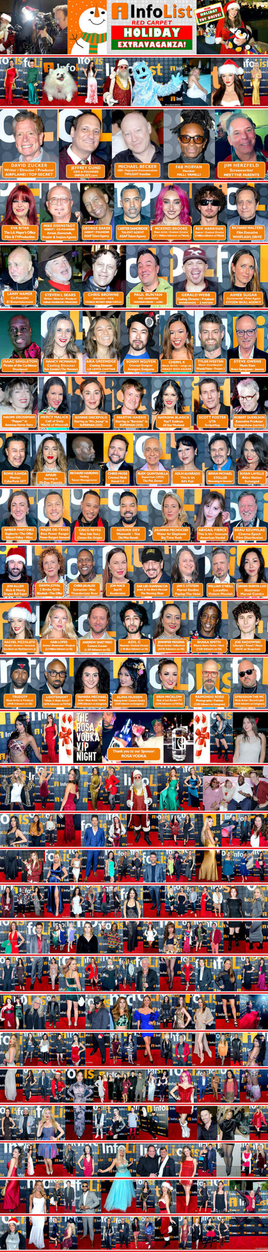 InfoList Holiday Extravaganza 2025 - Red Carpet Special Guests & Highlights