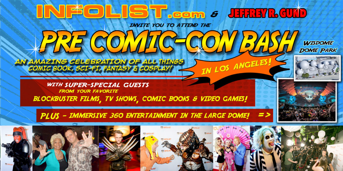 Pre Comic Con Bash In Los Angeles Featuring Producers